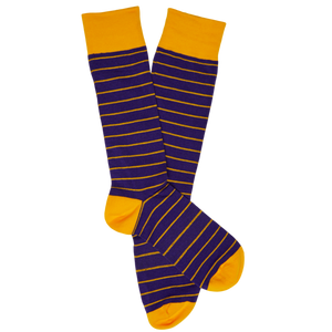 Purple and Gold - Wide Stripe - Team Colorways