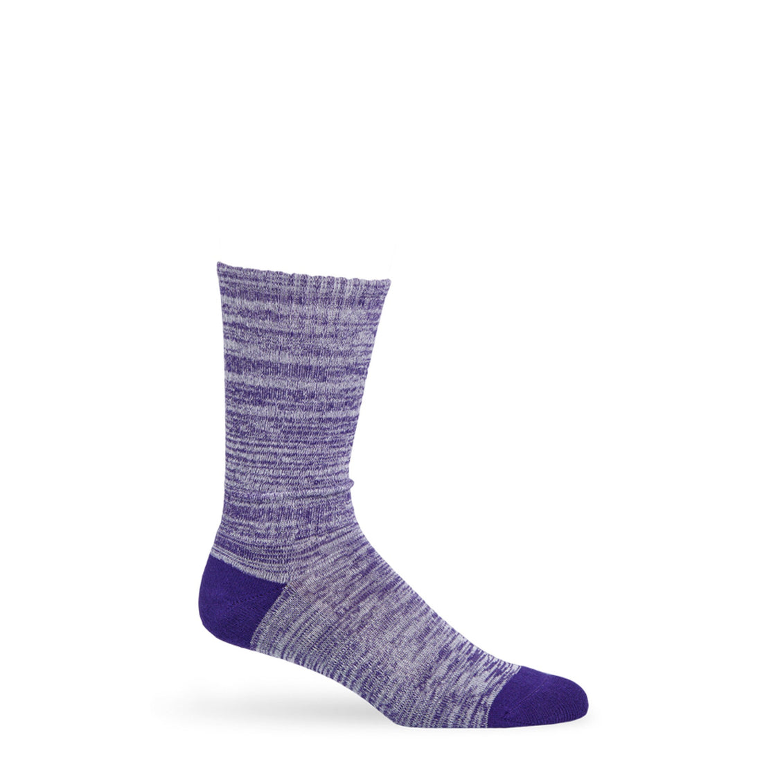 Wear DeadSoxy Purple / White Marl Casual Socks