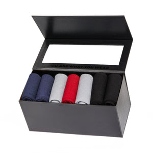 Wear DeadSoxy Weekly Sply 7-Pack - Core Dress Socks