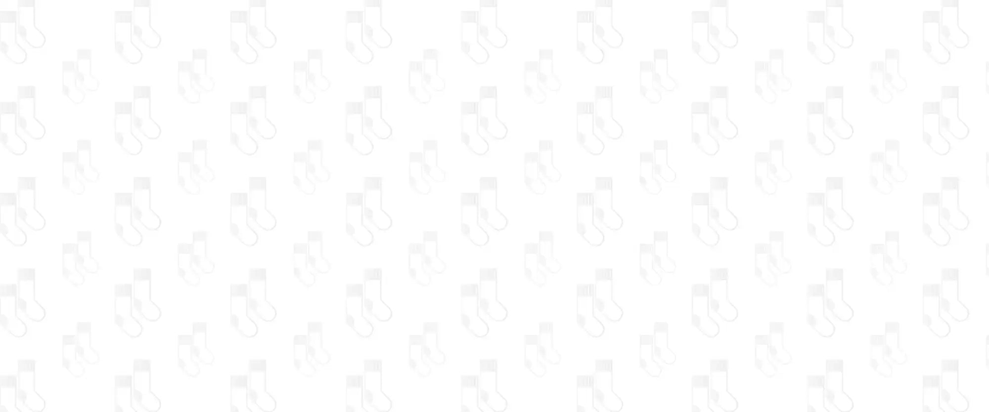 White sock pattern on a light background