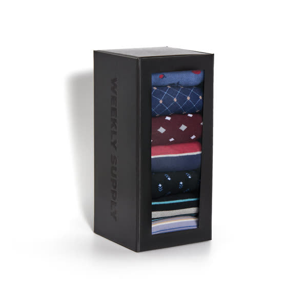 Weekly Sply 7-Pack - Fancy Dress Socks
